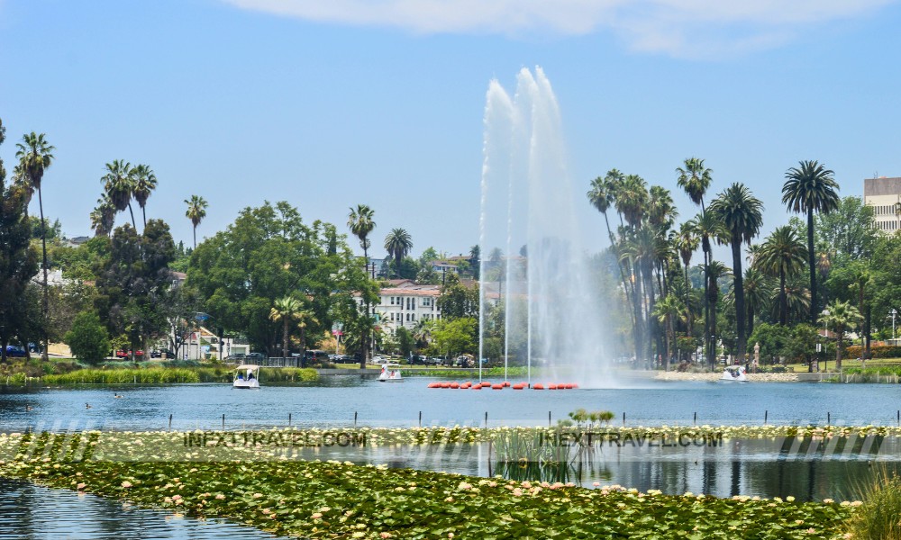 Echo Park Lake Los Angeles