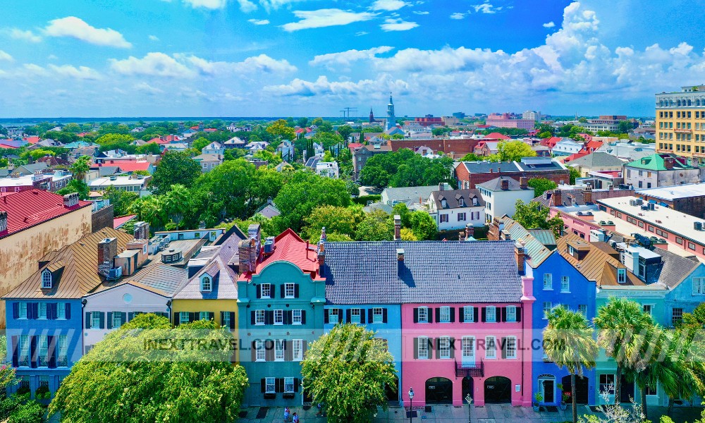 Rainbow Row Charleston