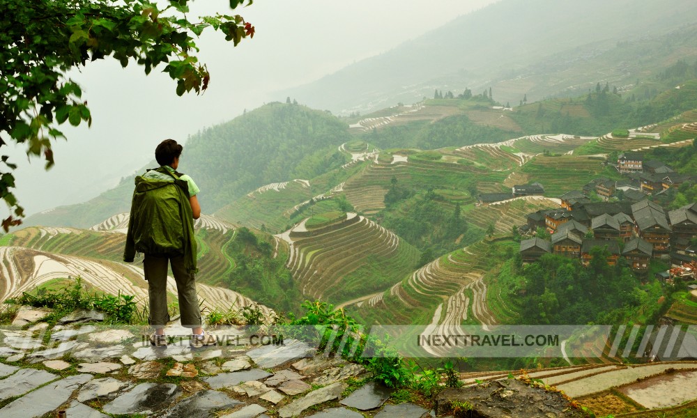 Hike through the Longsheng Rice Terraces