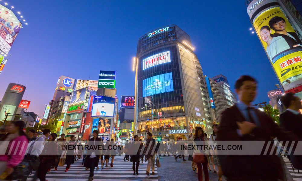 Shibuya district Tokyo